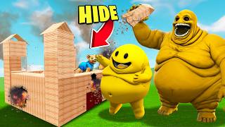 Can OBESITY eat my FORT! (Garry's Mod Sandbox)