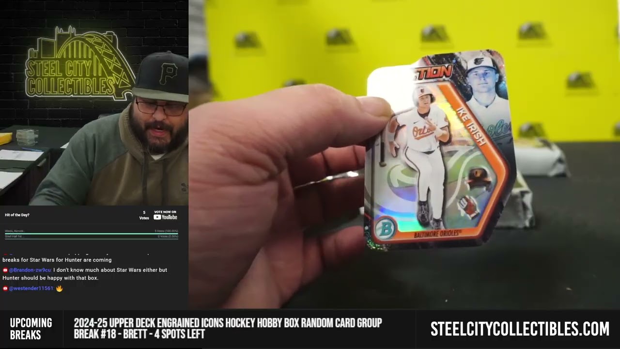 2025 Bowman Draft Baseball Hobby Super Jumbo Box Random Division Group Break #2 - Brett