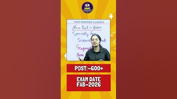 Lab Assistant Latest Update Exam Date ? 2026 I Hari Madhav Classes #labassistant2025 #exam #hardwork