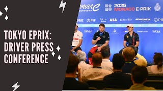 Tokyo E-Prix Driver Press Conference | Rowland, Cassidy & Günther