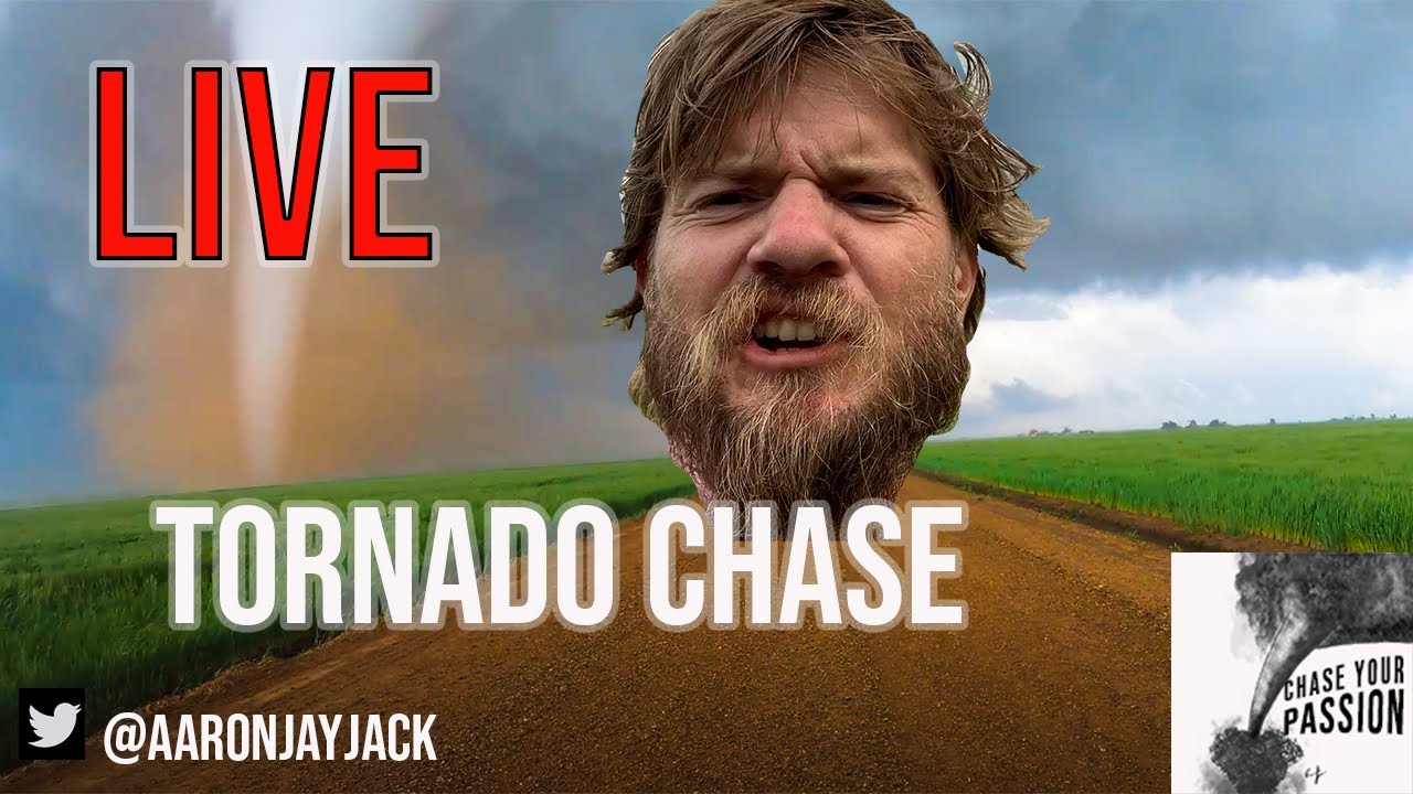 LIVE Tornado Chase North Dakota - YouTube