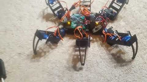 Hexapod walking robot