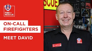 On-call Captain David - Rutherford Fire Station