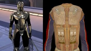 Knights Of The Old Republic Sith Armor Turns Into Combat Suit