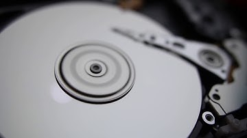 Hard Drive Spinning HDD  - Copyright Free Stock Footage Clip