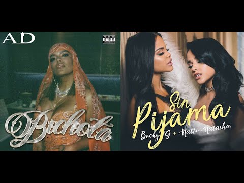 KAROL G, NATTI NATASHA, Becky G - BICHOTA + SIN PIJAMA 'Mashup' [Audio] 🔱👯‍♀