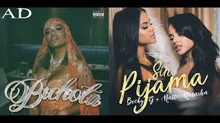 KAROL G, NATTI NATASHA, Becky G - BICHOTA   SIN PIJAMA 'Mashup' [Audio] 🔱👯‍♀