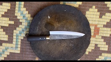 Tôi tạo ra một con dao phi Lê bằng thép lò xo tốt nhất trên thế giới