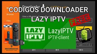 BEST DOWNLOADER CODES, CODE FOR LAZY IPTV, PLAY YOUR LISTS WITH THIS VERSATILE PLAYER screenshot 3