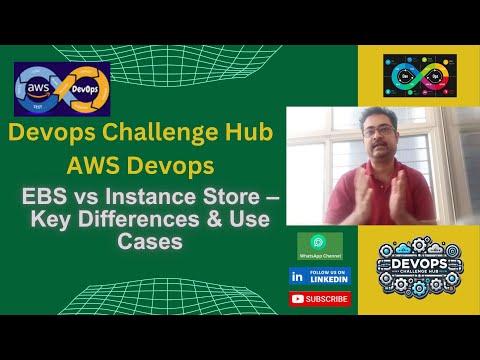 Devops Interview: AWS Devops: 5 EBS vs Instance Store – Key Differences & Use Cases
