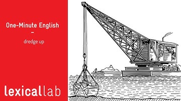ONE-MINUTE ENGLISH: dredge up LEARN WITH LEXICAL LAB