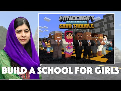 Minecraft Education Edition: Build A School With Malala Yousafzai thumbnail