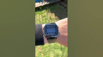 Casio Vintage A168 #casio #casiowatches #A168WGG-1BDF #watches #affordablewatches #wristwatch