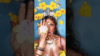 #MetGala Secrets: A step‑by‑step SZA ‘Yellow Halo’#makeup look and a DIY couture crown👑✨#SZA 