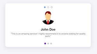 Modern Testimonial Slider – Build a Sleek & Responsive UI with HTML, CSS