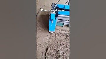 New technology construction machinery Floor screed robot floor master machine from China factory