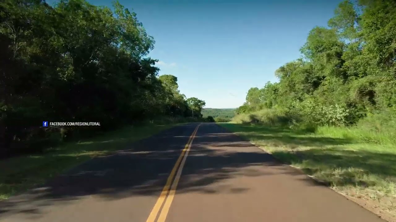 Bajando El Cerro Grande. Almafuerte. Misiones.