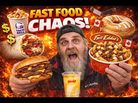 I Tried EVERY New Fast‑Food Item in Canada (March Madness Edition) #lto #fastfood #newitems