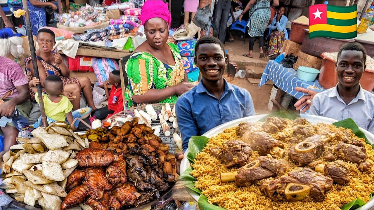 Популярный африканский уличный тур в Ломе, Того, Западная Африка 🇹🇬. Аппетитный тур с африканской...