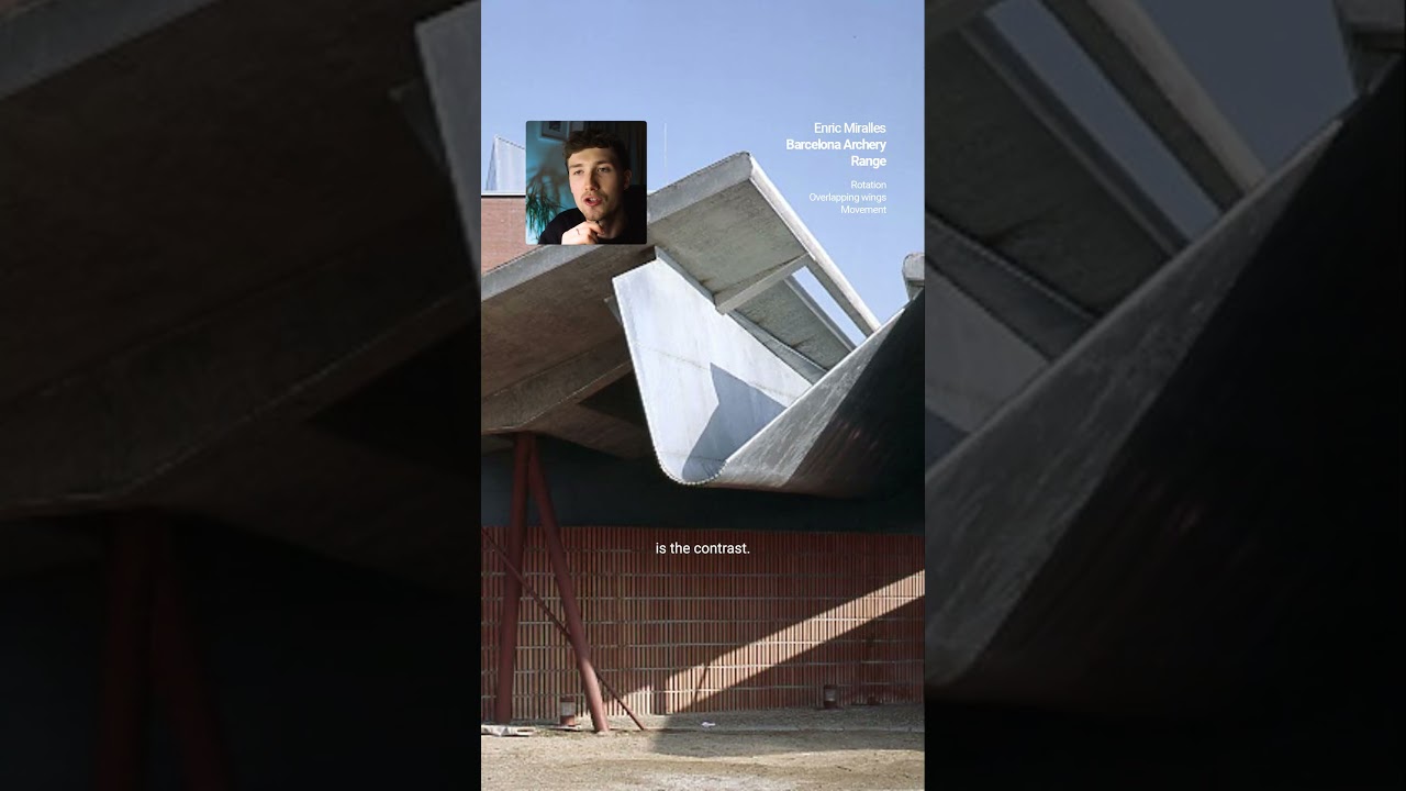 Enric Miralles Archery Range - Archistudy 02