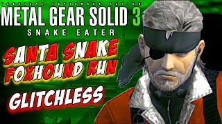 🎅🦊 Metal Gear Solid 3 - Santa Claus Foxhound Run (No Glitches)
