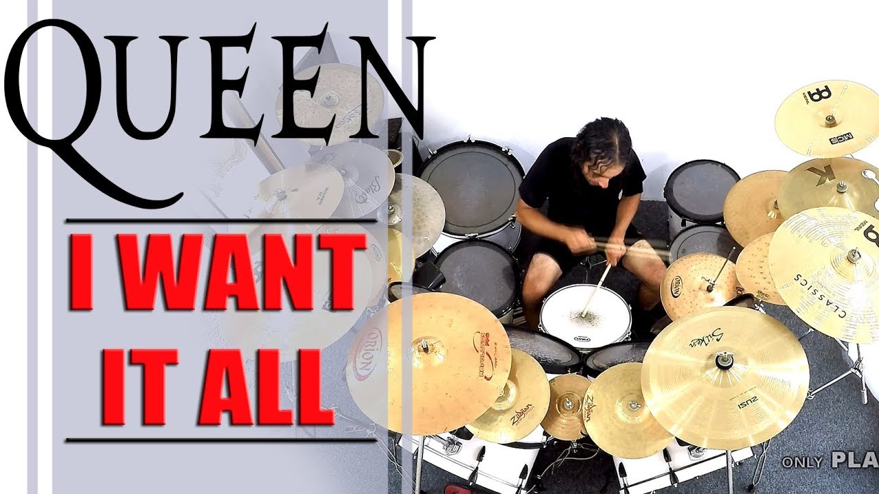 Queen - I Want It All (Only Play Drums)