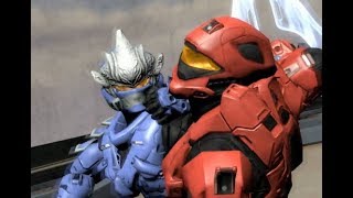 Red vs Blue Halo Fight Test (Halo SFM Animation)