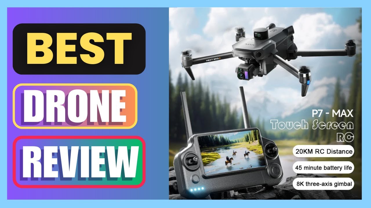 Best P7 MAX High-end Professional GPS Drone Review