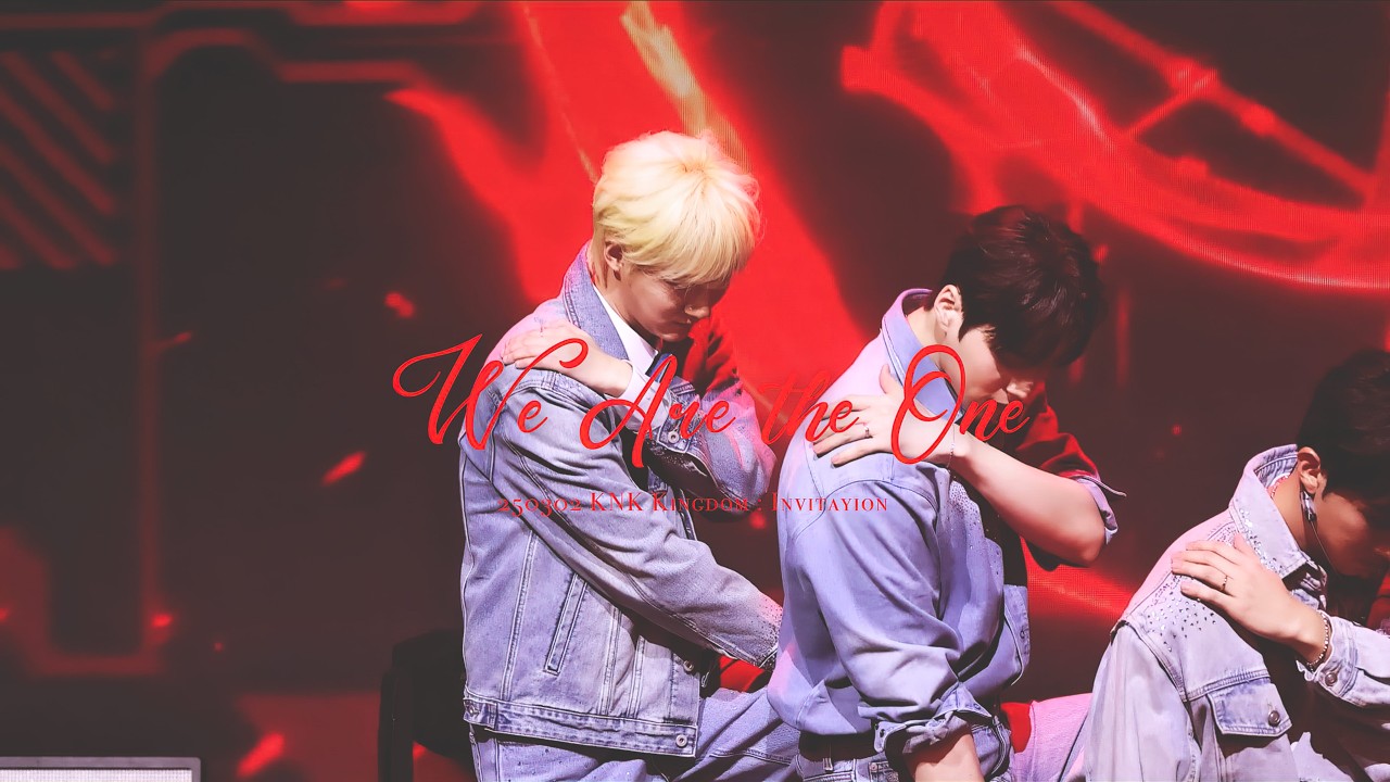 250302 KNK Kingdom  2부 - We Are the One - 크나큰 지훈 (하프) 직캠 KNK JIHUN (HVLF) Fancam