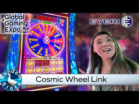 Everi, Cosmic Wheel Link Slot Machine, #G2E2024