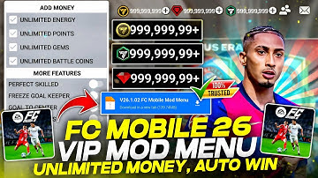 FC MOBILE MOD MENU V26.1.02 ✅ Unlimited Money, Fc Points - FC Mobile Mod Menu | Fc Mobile Mod Apk