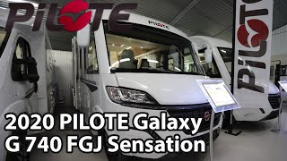 Pilote Galaxy G 740 FGJ Sensation 2020 Motorhome 7,49