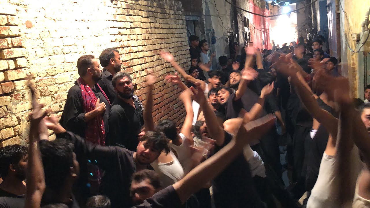 1st Muharram 2023 Ali Pur Chattha Matami Sangat Ghulaman E HUR A.S