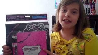 Monster High Diary, Notebook, Study Set and Activity Book Review screenshot 4