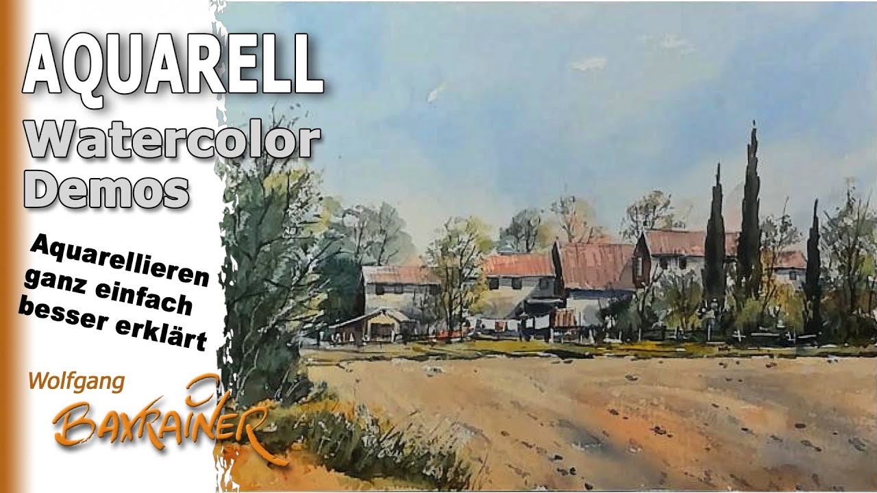 Aquarell: Unscheinbare Motive aufpeppen