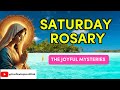 Joyful Mysteries of the Holy Rosary | Saturday Rosary Prayer for Peace &amp; Gratitude 