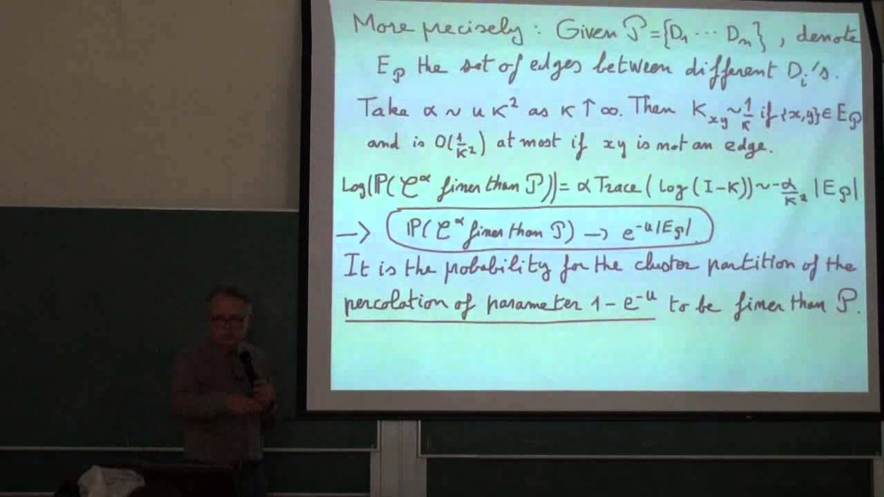 Markov loops ensembles | Yves Le Jan | Лекториум