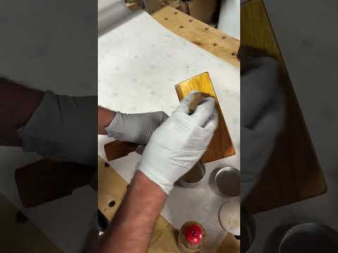 Shellac on a