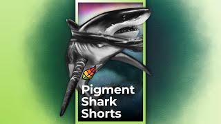 🦈 Shark #Shorts | Episode 9 | Digital Coloring with Pigment screenshot 2