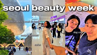 Seoul Beauty Week💄|  Cafe Work Day☕Scalp Treatments in Gangnam + Dog Café in Hongdae