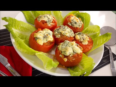 ⭐T🍅MATES RELLENOS CON QUESO AZUL