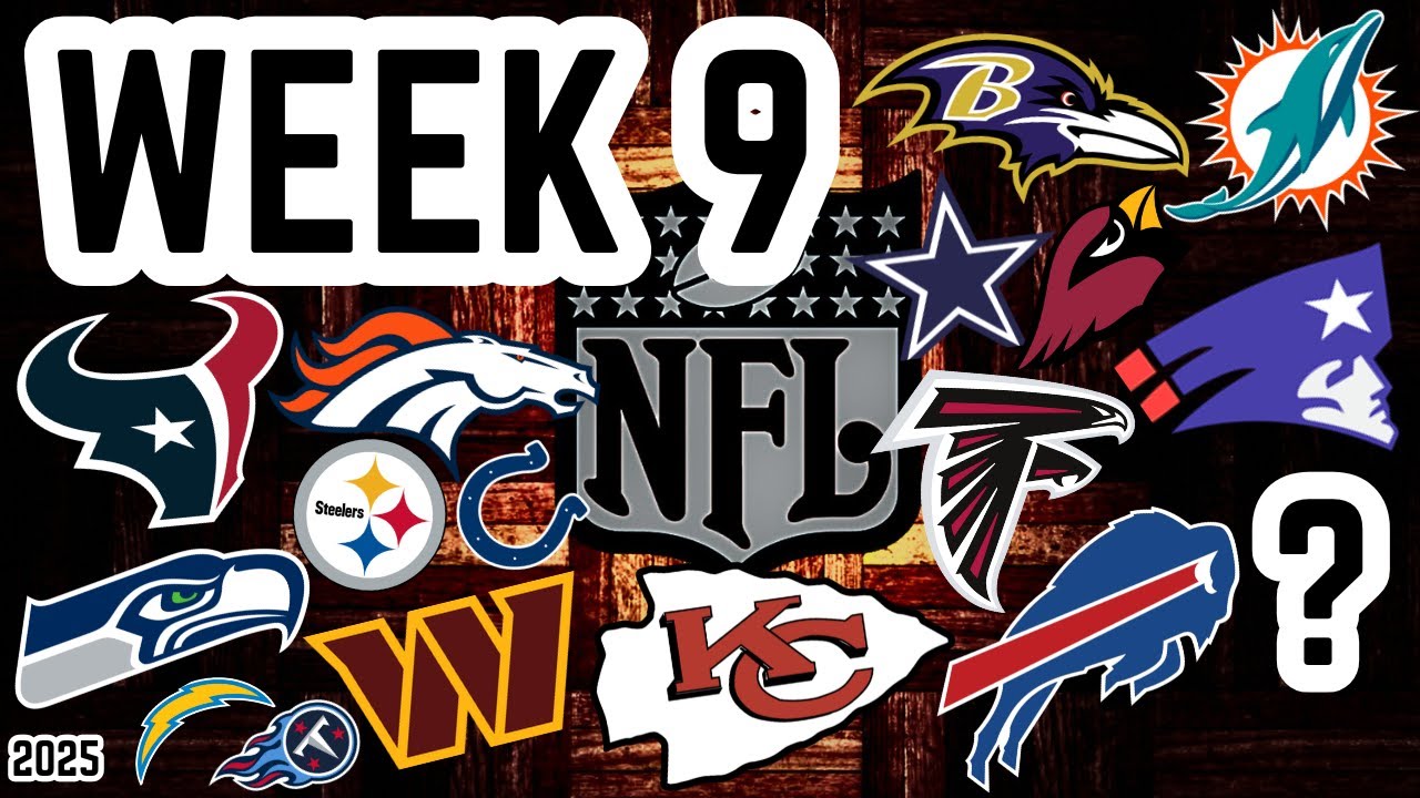 FULL NFL WEEK 9 Picks and Predictions: 2025