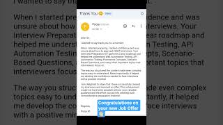 Success Story #softwaretesting #automationtesting #apitesting #testing #manualtesting#testautomation