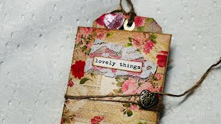 Paper bag junk journal tutorial, Smash a 6x6 with me!!