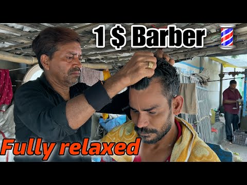 Fully Relaxed Head Massage by 1$ barber (Pradeep thakur)