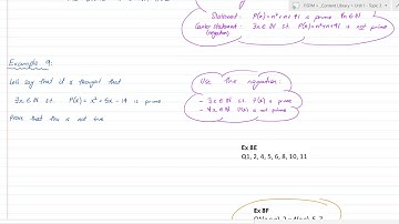 Disproving statements with quantifiers