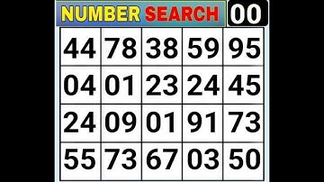 Number Search. #3 Game Will Test Your Brain Power! | Memory | brain game | Quiz