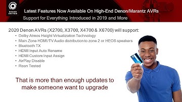 2020 Denon X-Series Receiver Overview Part 1 - Common Features