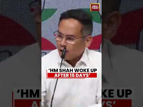Gaurav Gogoi Slams Amit Shah Over Monsoon Session Debate In Parliament #monsoonsession