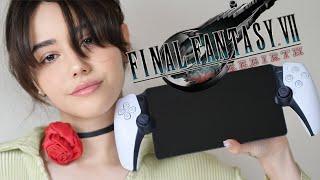 Final Fantasy: REBIRTH Playstation Portal Gameplay + Unboxing Collectors Edition, ASMR Relaxation 🎮 screenshot 1